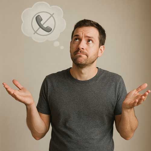 I don't have a telephone