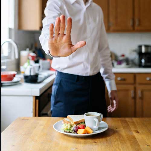 I don't want breakfast