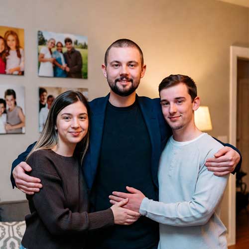 I have a brother and a sister