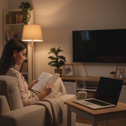 I prefer to read books