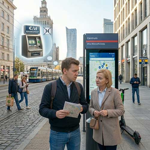 Where is a / the ATM / cash machine?