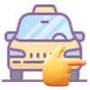 Taksówka jest tam icon