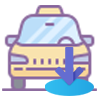 Taksówka jest tu icon